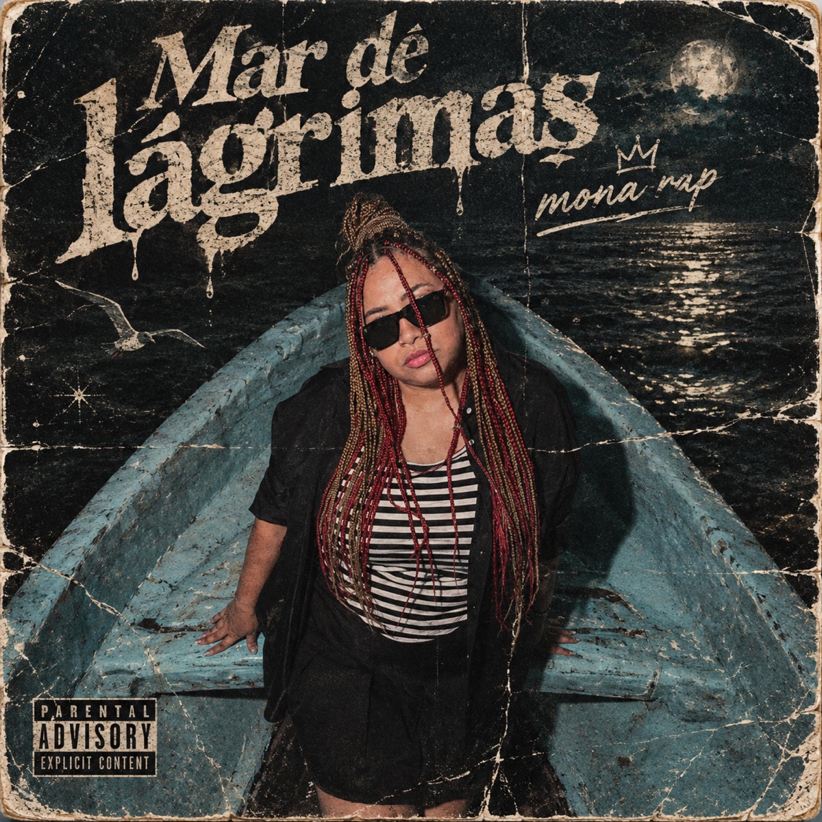 Mar de lágrimas - Single by Mona Rap album cover