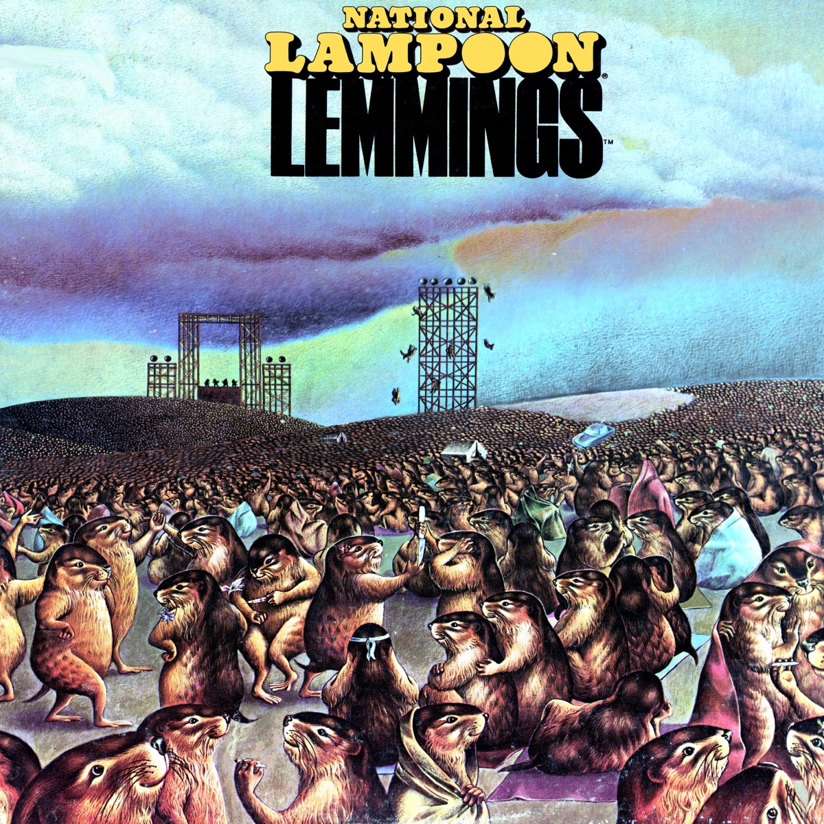 National Lampoon Lemmings by Chevy Chase album cover