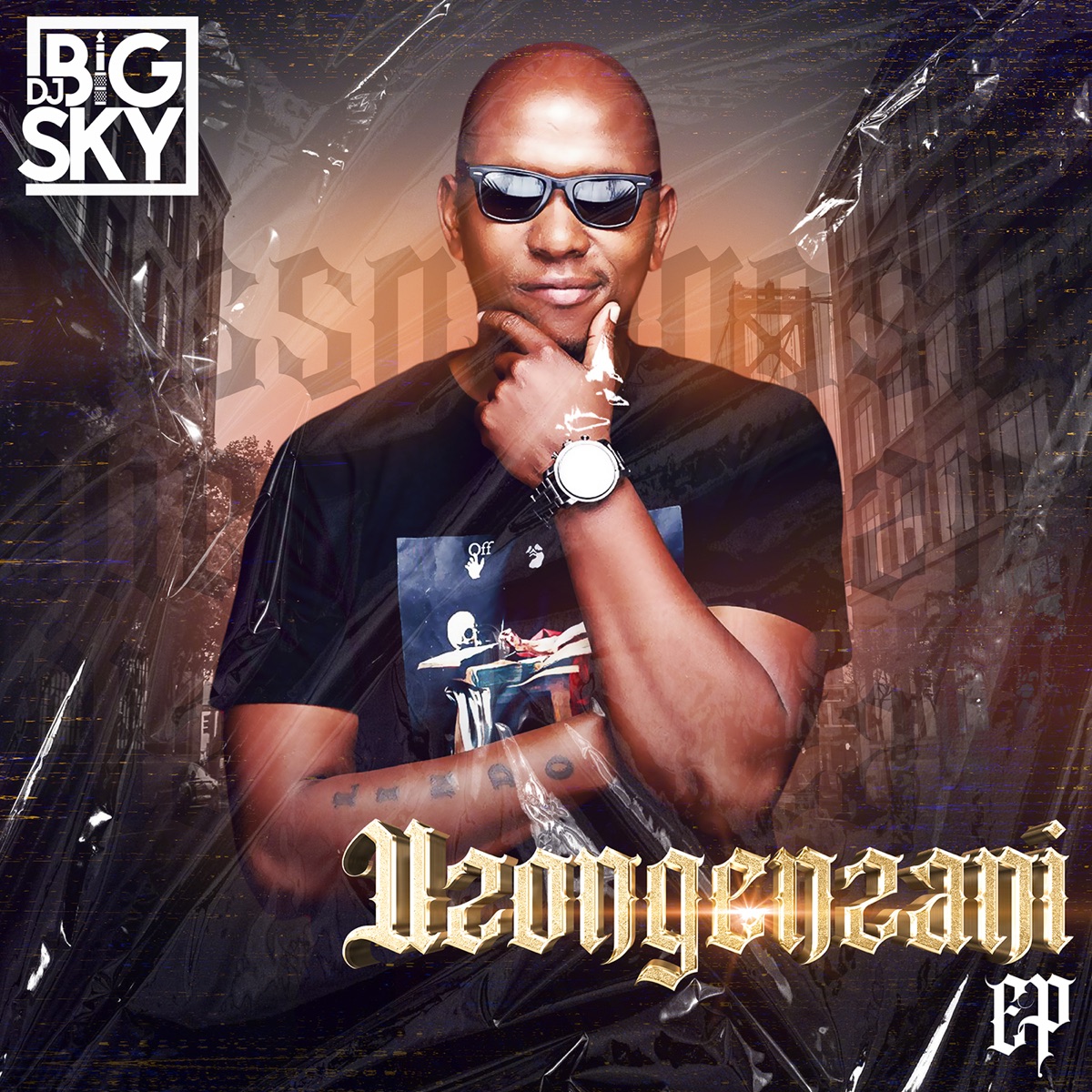 UZONGENZANI (feat. LeeMcKrazy & Thee Exclusives & Stifler) - Single by DJ Big Sky & Fiso el Musica album cover