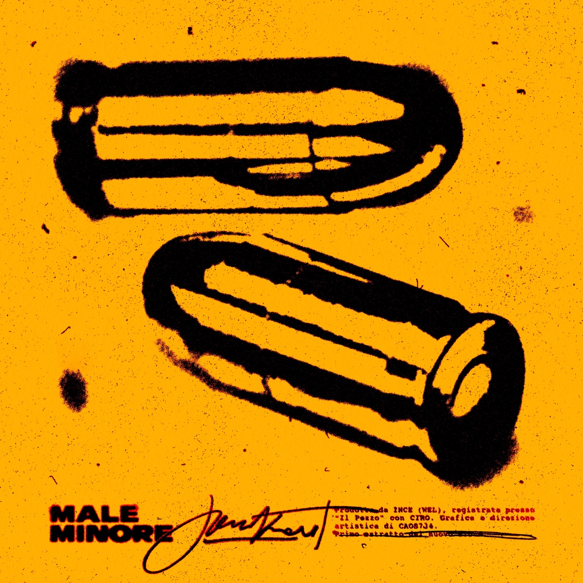 Male Minore - Single by Jack Out album cover