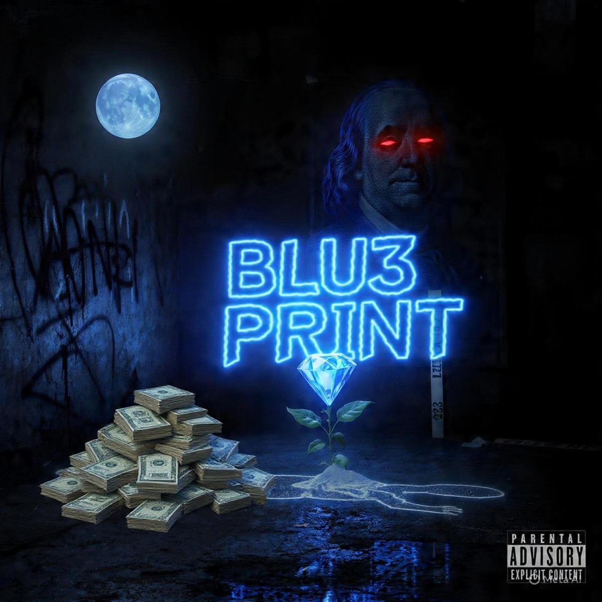 BLU3 PRINT - Single by C33G3Nii album cover