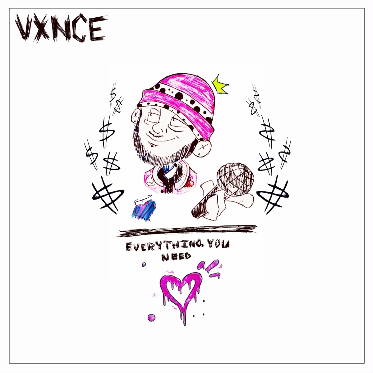 Everything you need - Single by VXNCE album cover