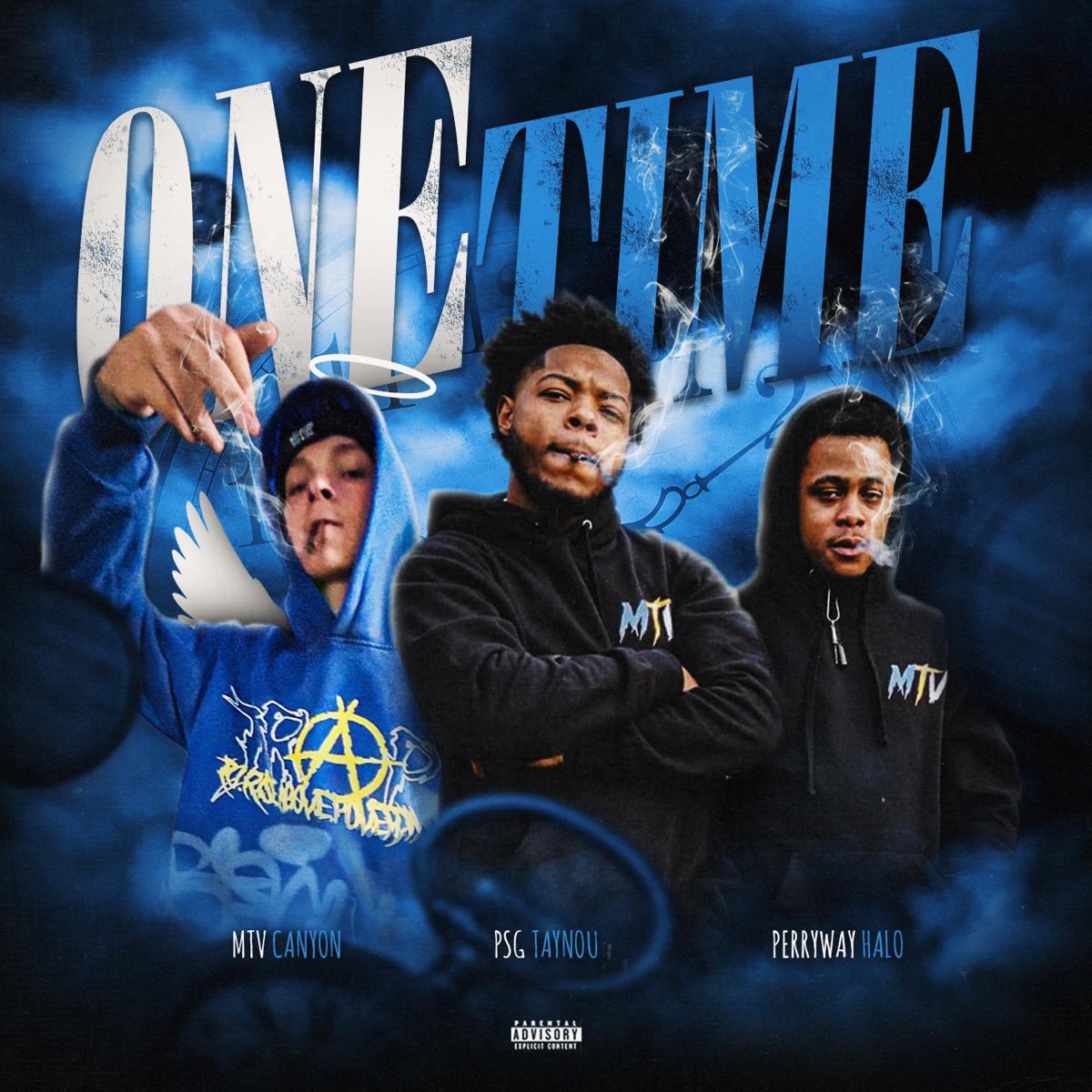 ONE TIME (feat. PerryWay Halo & MTVCANYON) - Single by psg TayNou album cover