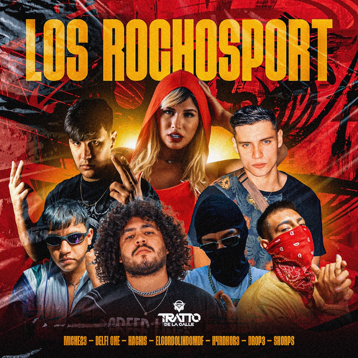 Los Rochosport (feat. Skorps, ELG0RD0LIND0MDF, H4RDKOR3 & DR0P3) - Single by Miche23, Delfi One, HACHIS & TRATTO DE LA CALLE album cover