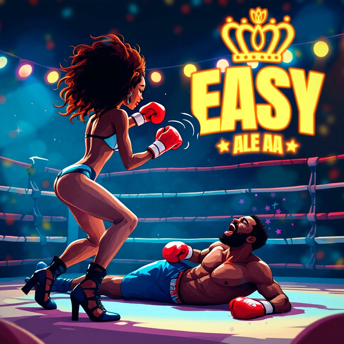 Easy - Single by Ale AA album cover