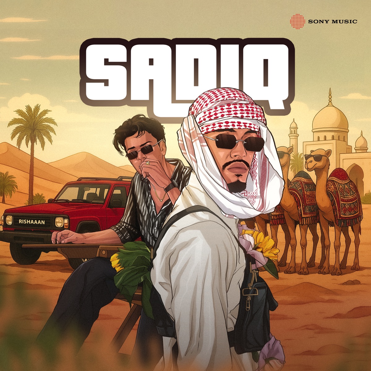 Sadiq - Single by Rish NK & Zail album cover