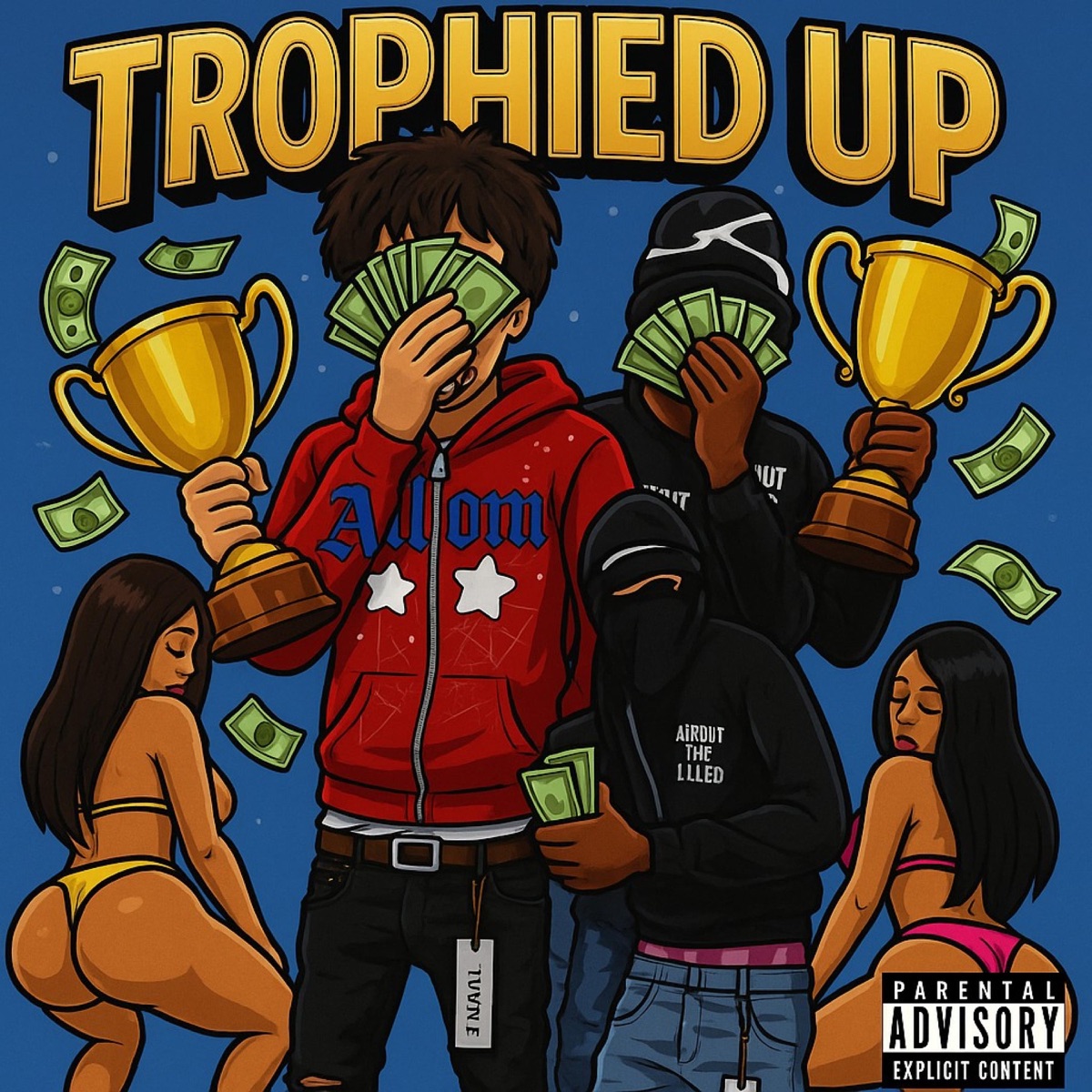 Trophied Up (feat. Lil Shev40) - Single by 1jaayo album cover