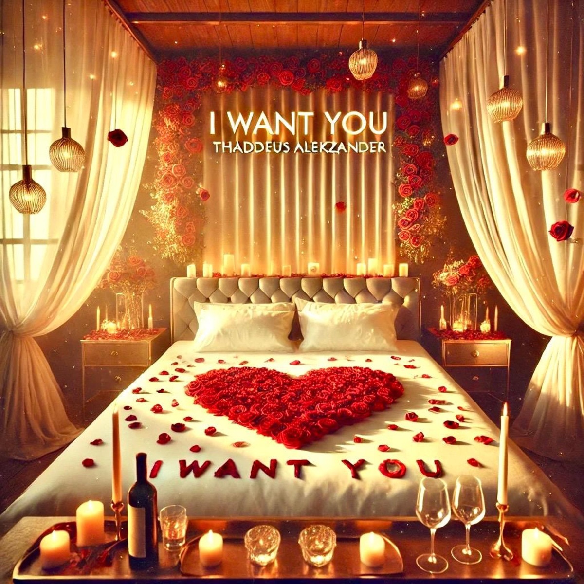 I Want You - Single by Thaddeus Alekzander album cover