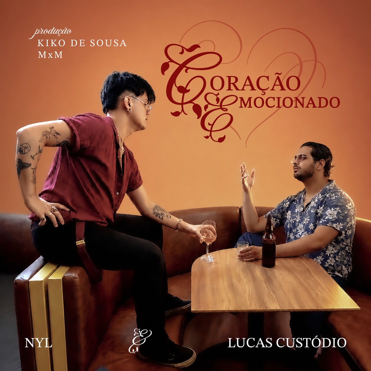 Coração Emocionado - Single by NYL, Lucas Custódio, Kiko de Sousa & MxM album cover