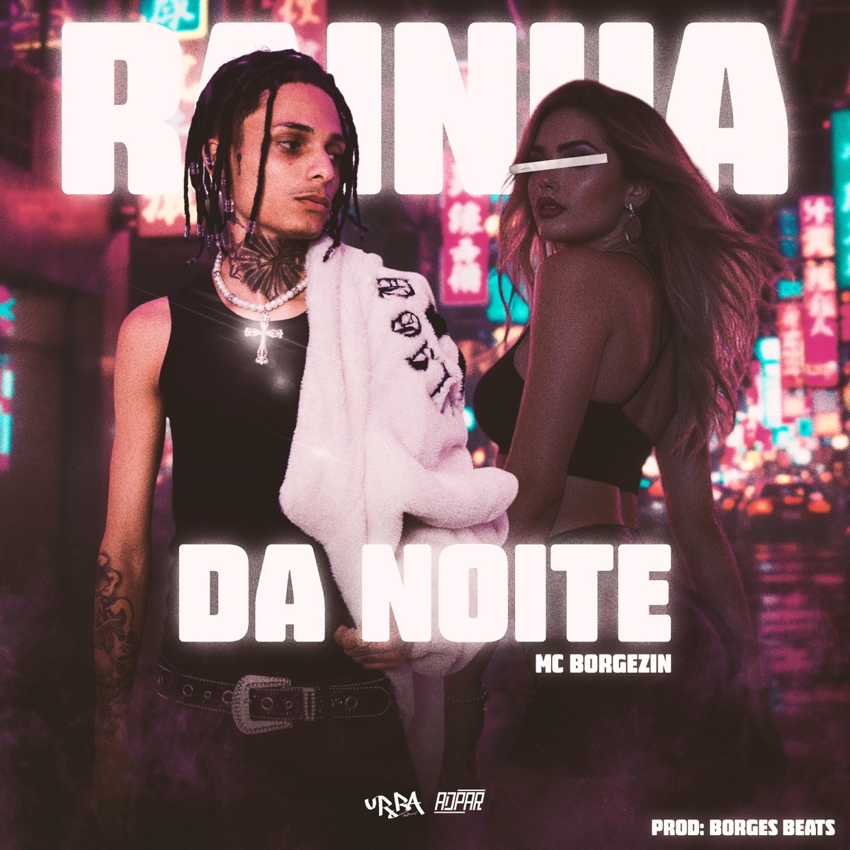 Rainha da Noite - Single by MC borgezin & Borges Beats album cover