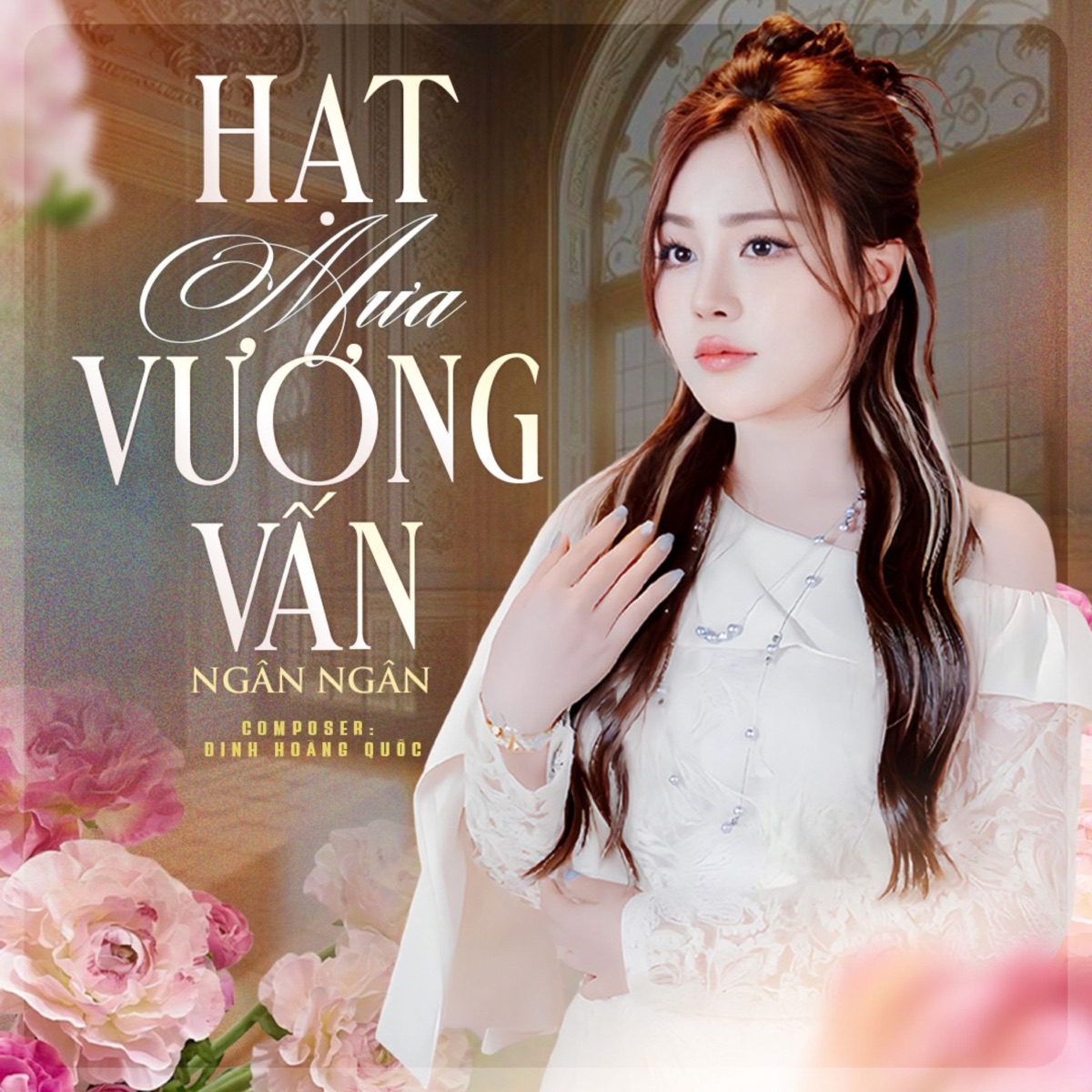 Hạt Mưa Vương Vấn - Single by Ngân Ngân & Đinh Hoàng Quốc album cover