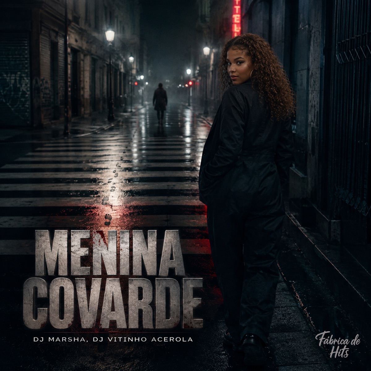 Menina Covarde - Single by MC Marsha, Dj Vitinho Acerola & Fábrica de Hits album cover