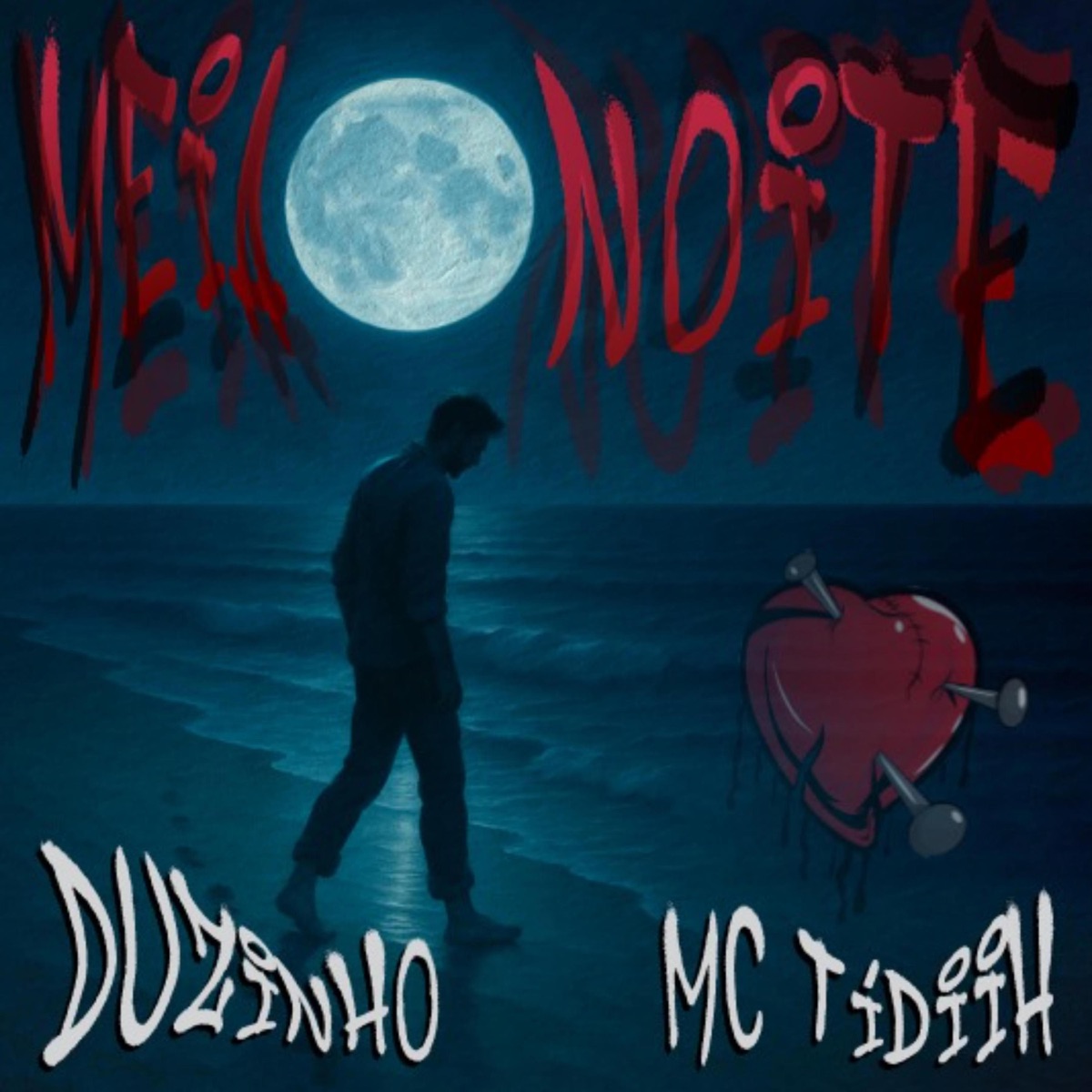 Meia Noite - Single by Mc Tídiih & Duzinho album cover