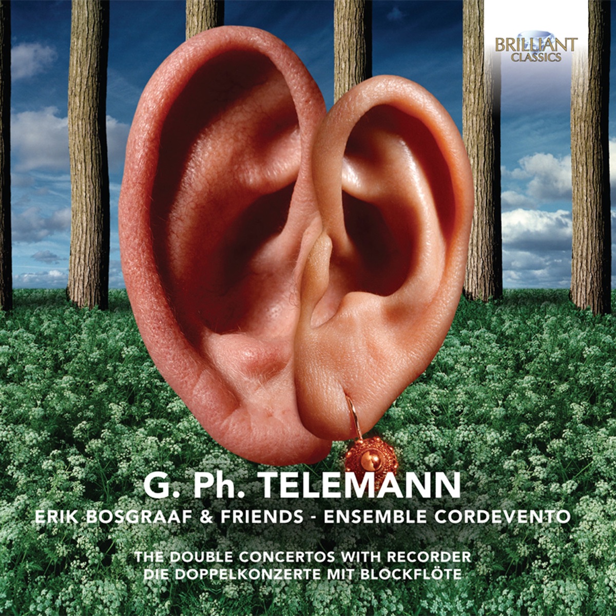 Telemann: The Double Concertos with Recorder by Cordevento & Erik Bosgraaf album cover