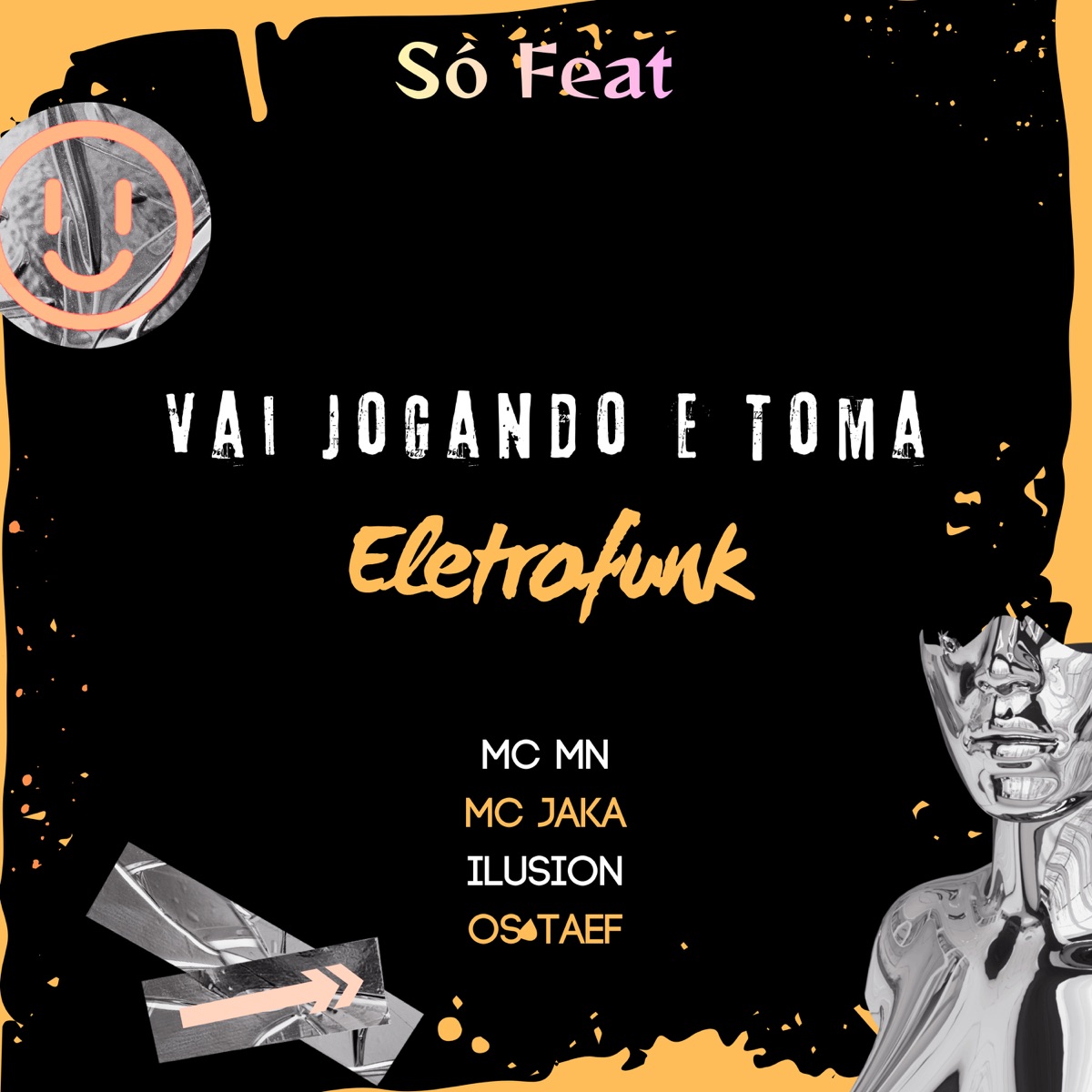 Vai Jogando e Toma Eletrofunk - Single by MC MN & Mc Jaka album cover