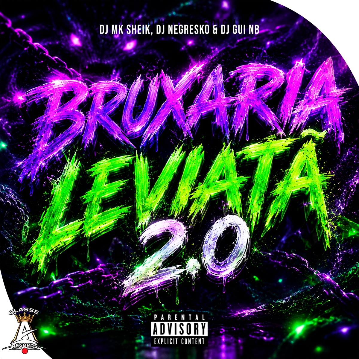 BRUXARIA LEVIATÃ 2.0 - Single by Dj Mk Sheik, DJ NEGRESKO & DJ GUI NB album cover