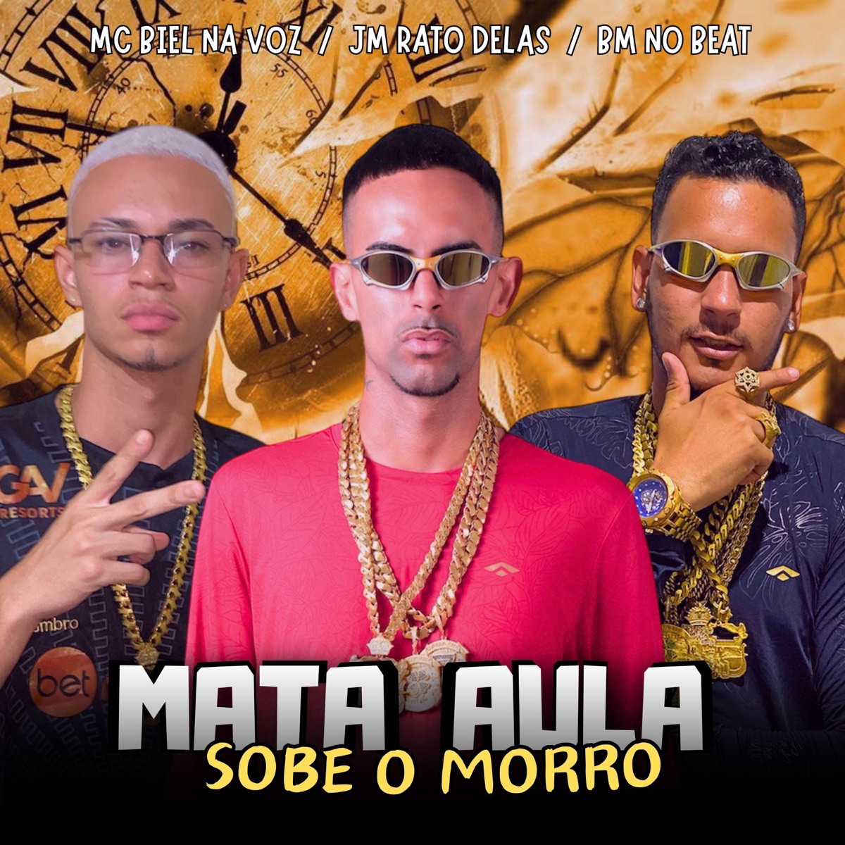 Mata Aula Sobe o Morro - Single by Jm Rato Delas, BM NO BEAT & Mc Biel na Voz album cover