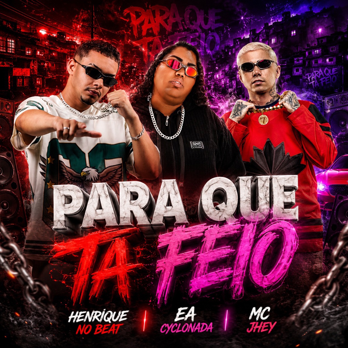 Para Que Ta Feio - Single by Ea Cyclonada & Mc Jhey album cover