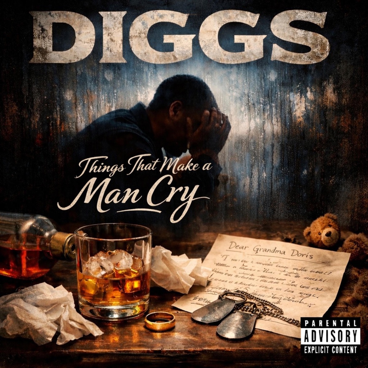 Things That Make a Man Cry by Diggs & P.Dot57 album cover