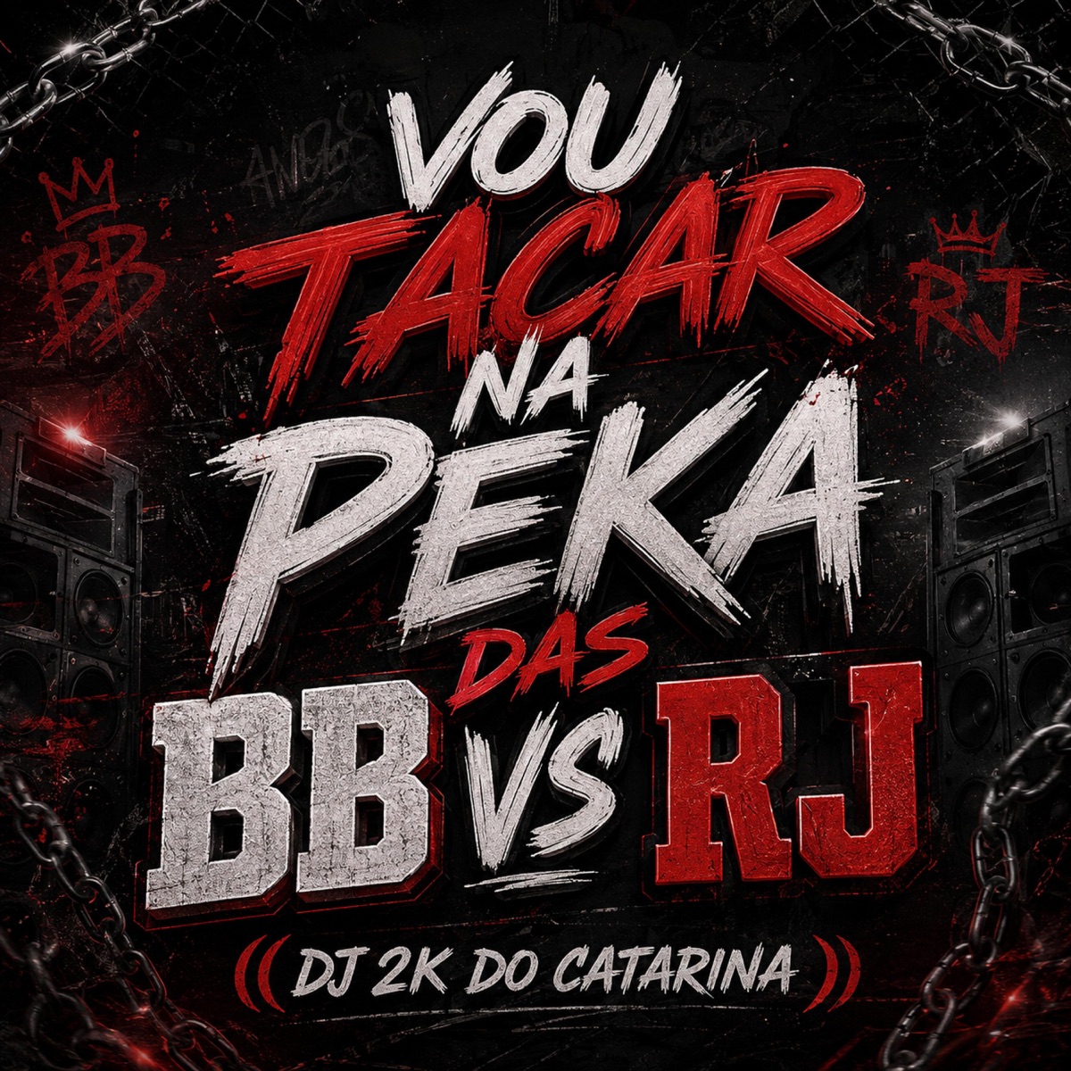 VOU TACAR NA PEKA DAS BB VS RJ - Single by Dj 2K do Catarina album cover