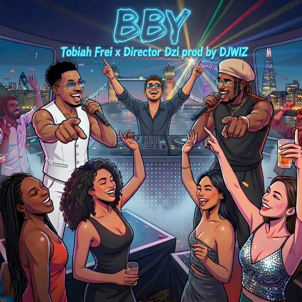 Bby - Single by Tobiah Frei & Director Dzi album cover