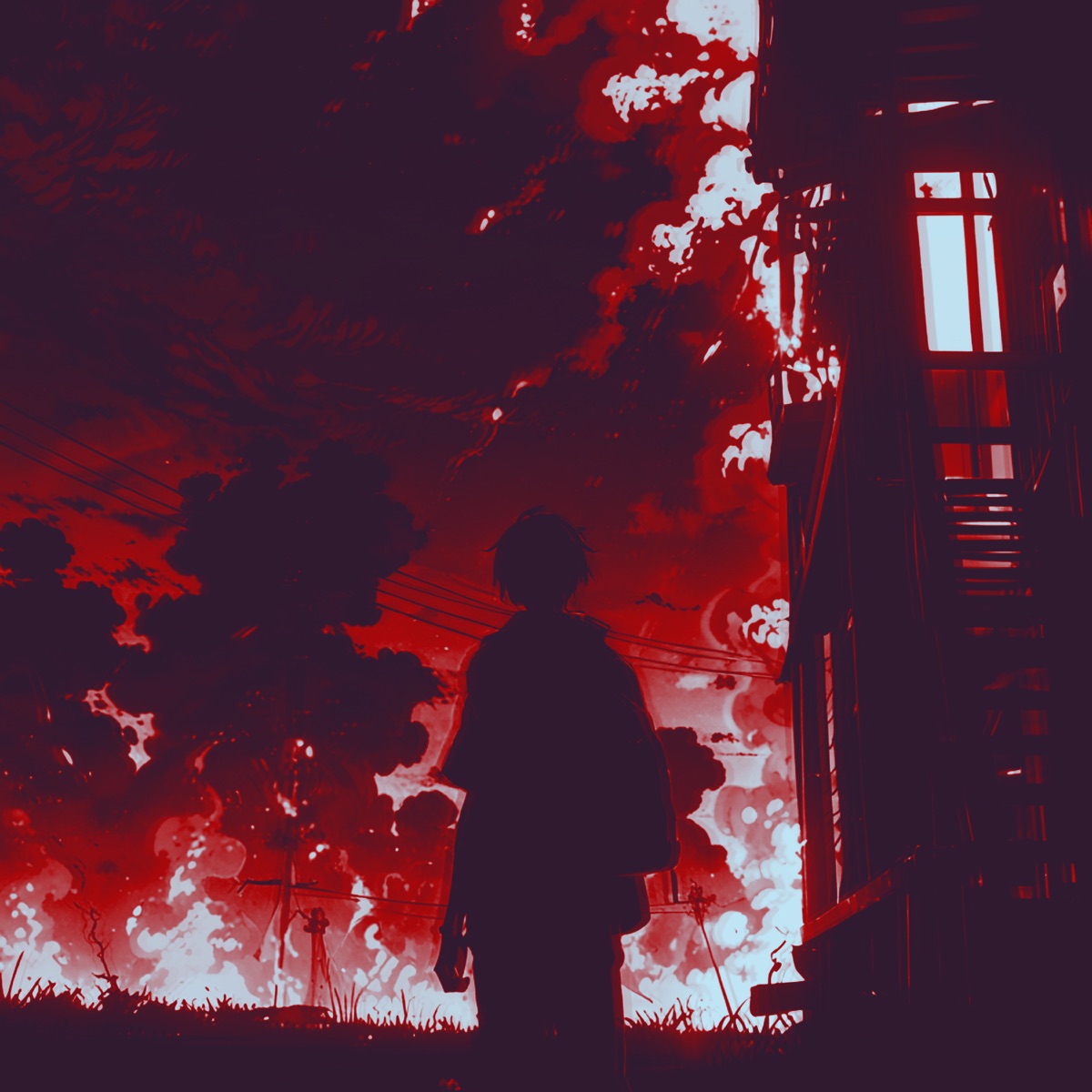 Burnout - Single by FlexMorris & Phonkdope album cover