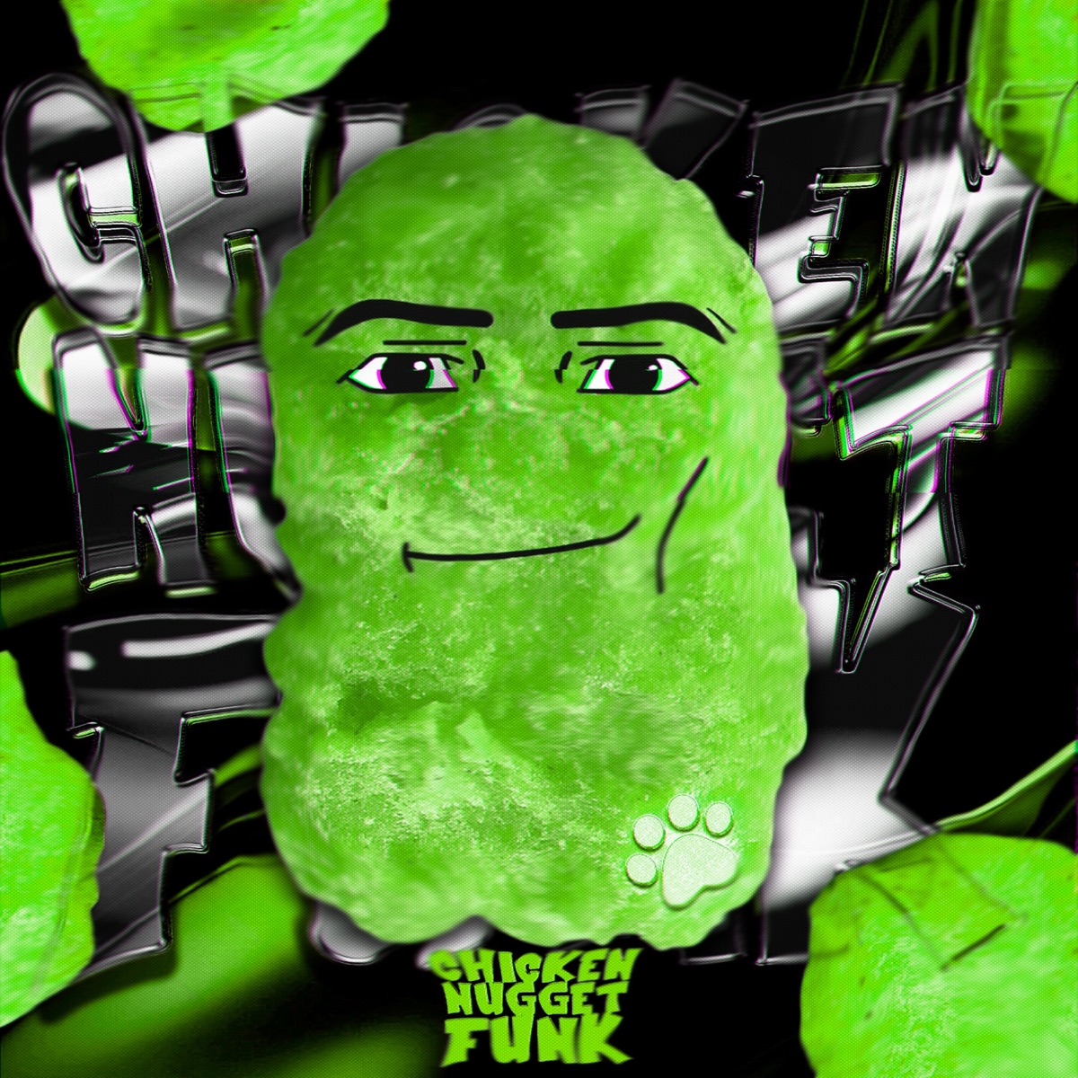 CHICKEN NUGGET FUNK - EP by DJ C4M1 album cover