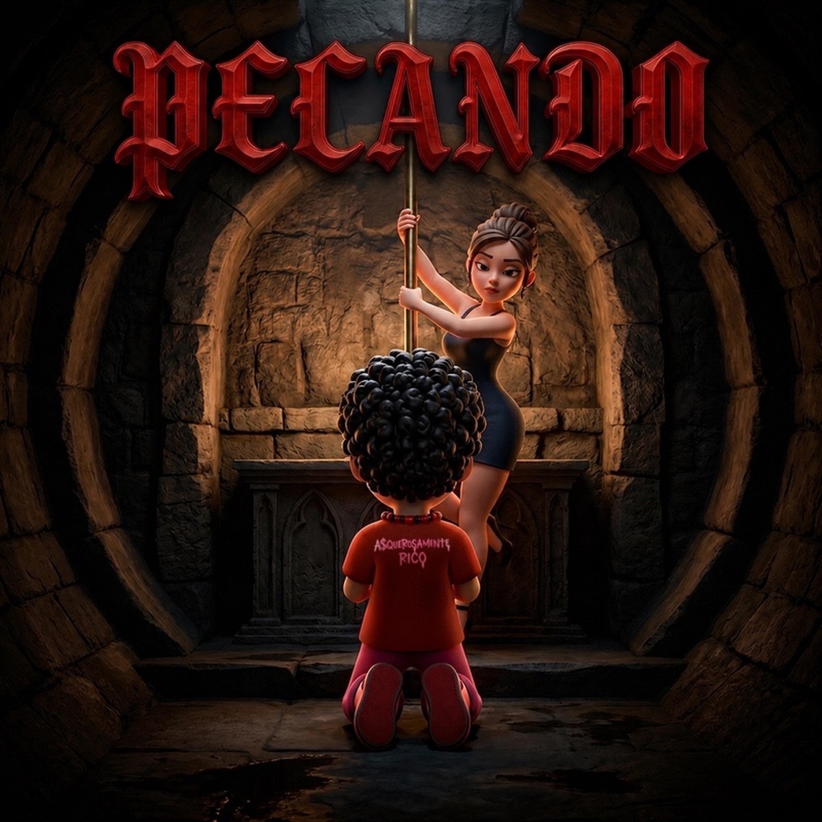 PECANDO - Single by AKM album cover