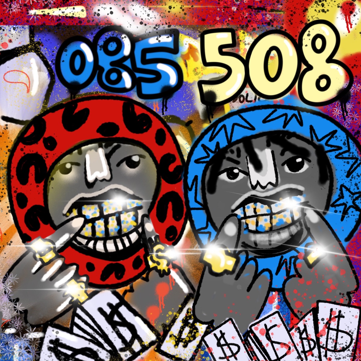 508, 085 by Guap508 & Leviano album cover