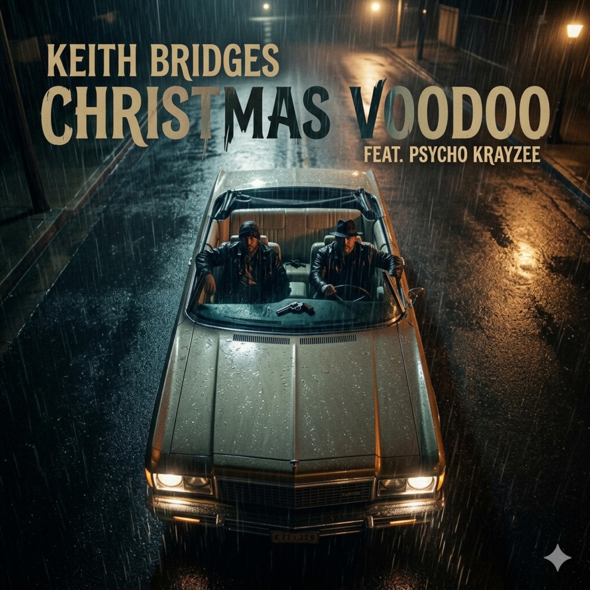 Christmas Voodoo (feat. Psycho Krayzee) - Single by Keith Bridges album cover