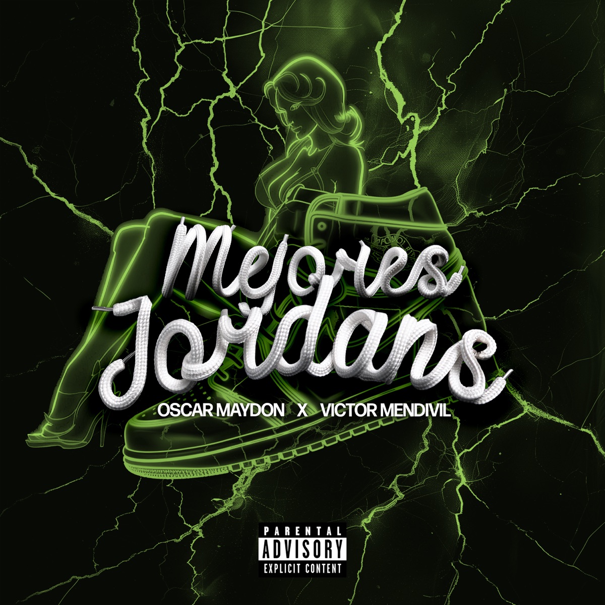 Mejores Jordans - Single by Victor Mendivil & Oscar Maydon album cover