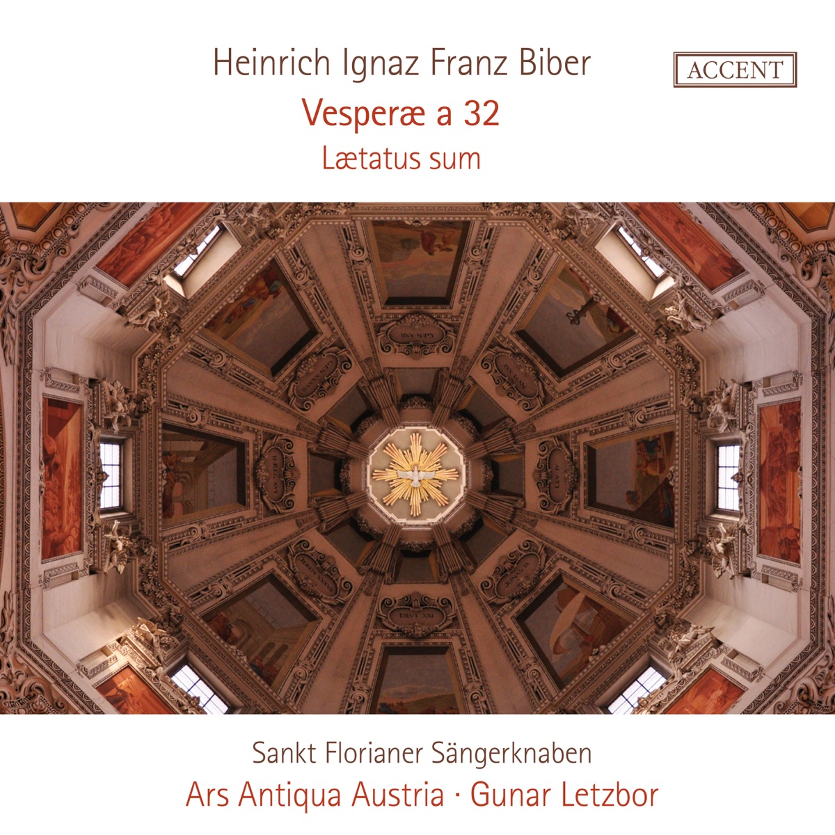 Biber: Vesperae a 32 by Ars Antiqua Austria, Gunar Letzbor & St. Florianer Sängerknaben album cover