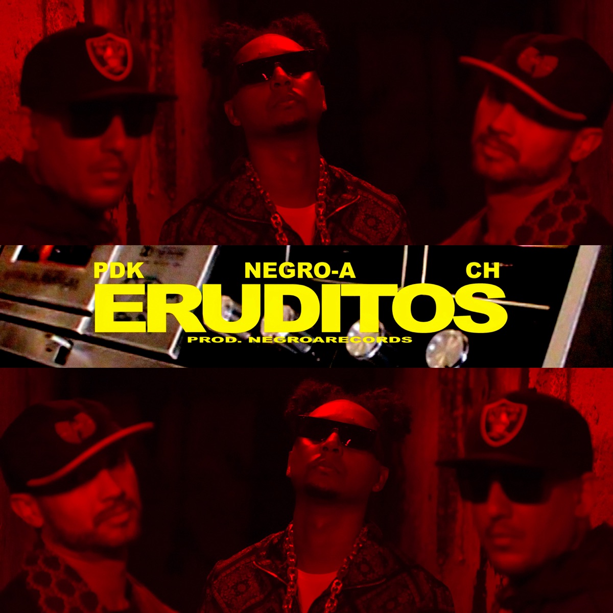 Eruditos (feat. PDK & CH) - Single by Negro-A album cover