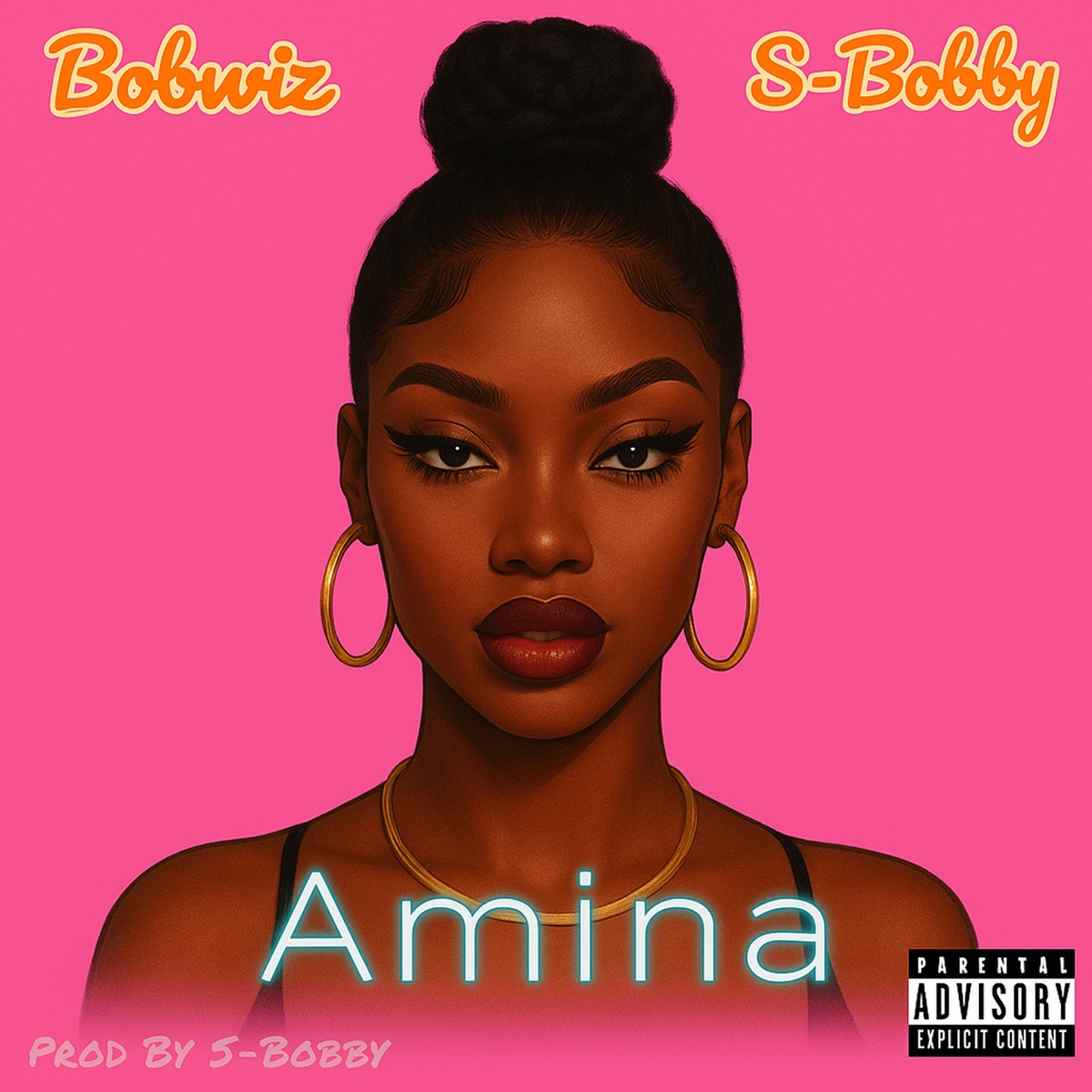 AMINA - Single by Bobwiz & S-Bobby album cover