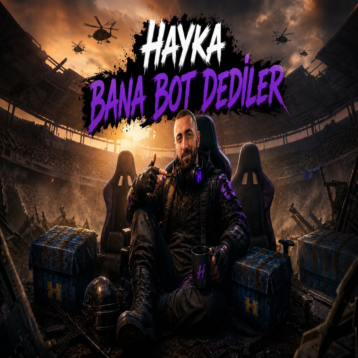 BANA BOT DEDİLER (GG LEGEND REMIX) - Single by HAYKA album cover