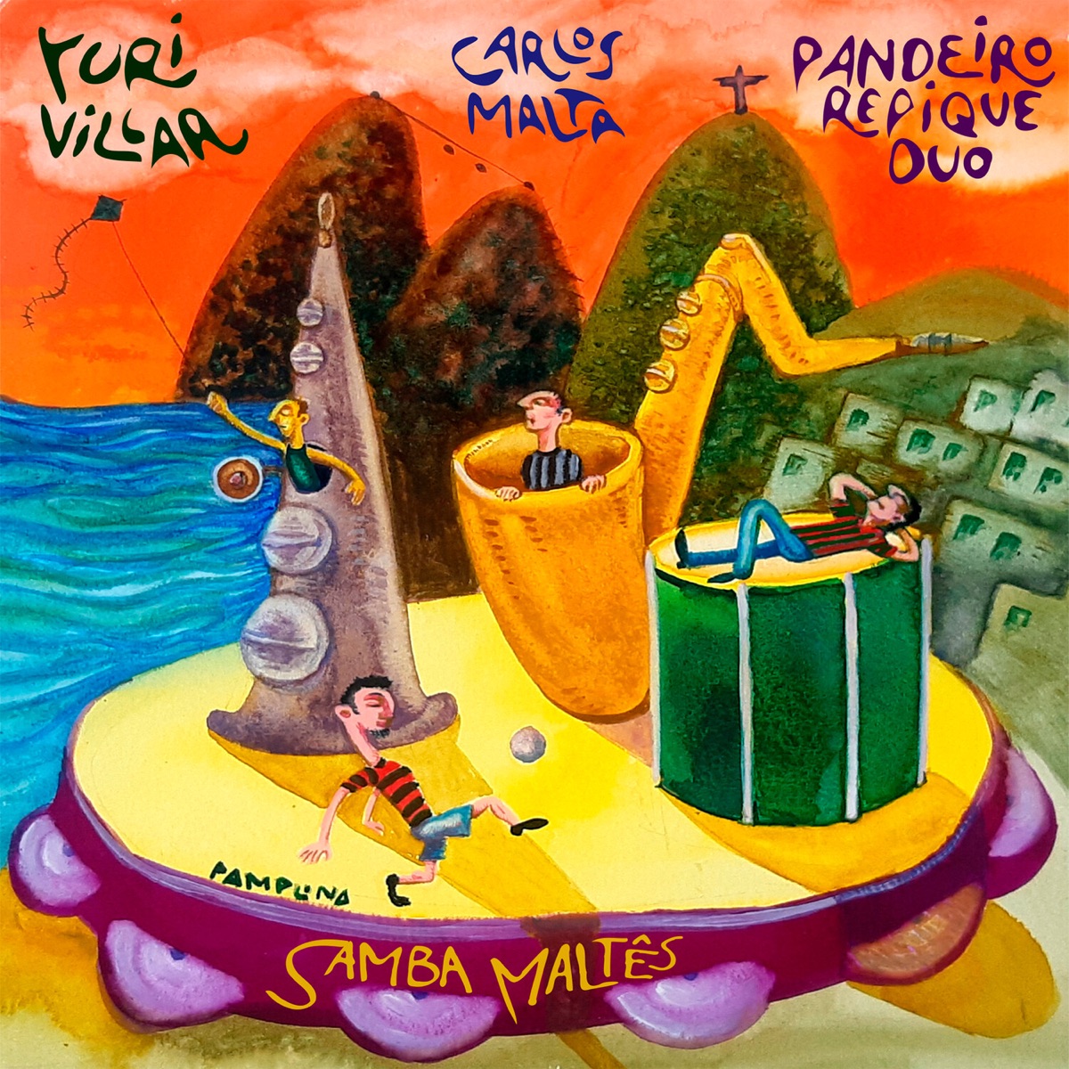 Samba Maltes - Single by Yuri Villar, Carlos Malta & Pandeiro Repique Duo album cover