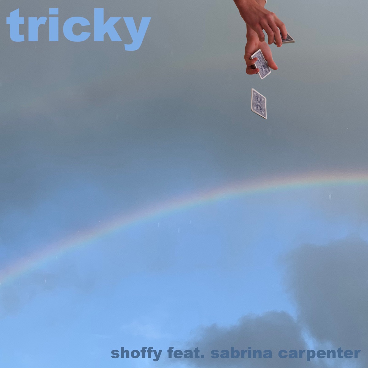 Tricky (Sped Up) [feat. Sabrina Carpenter] - Single by Shoffy album cover artwork