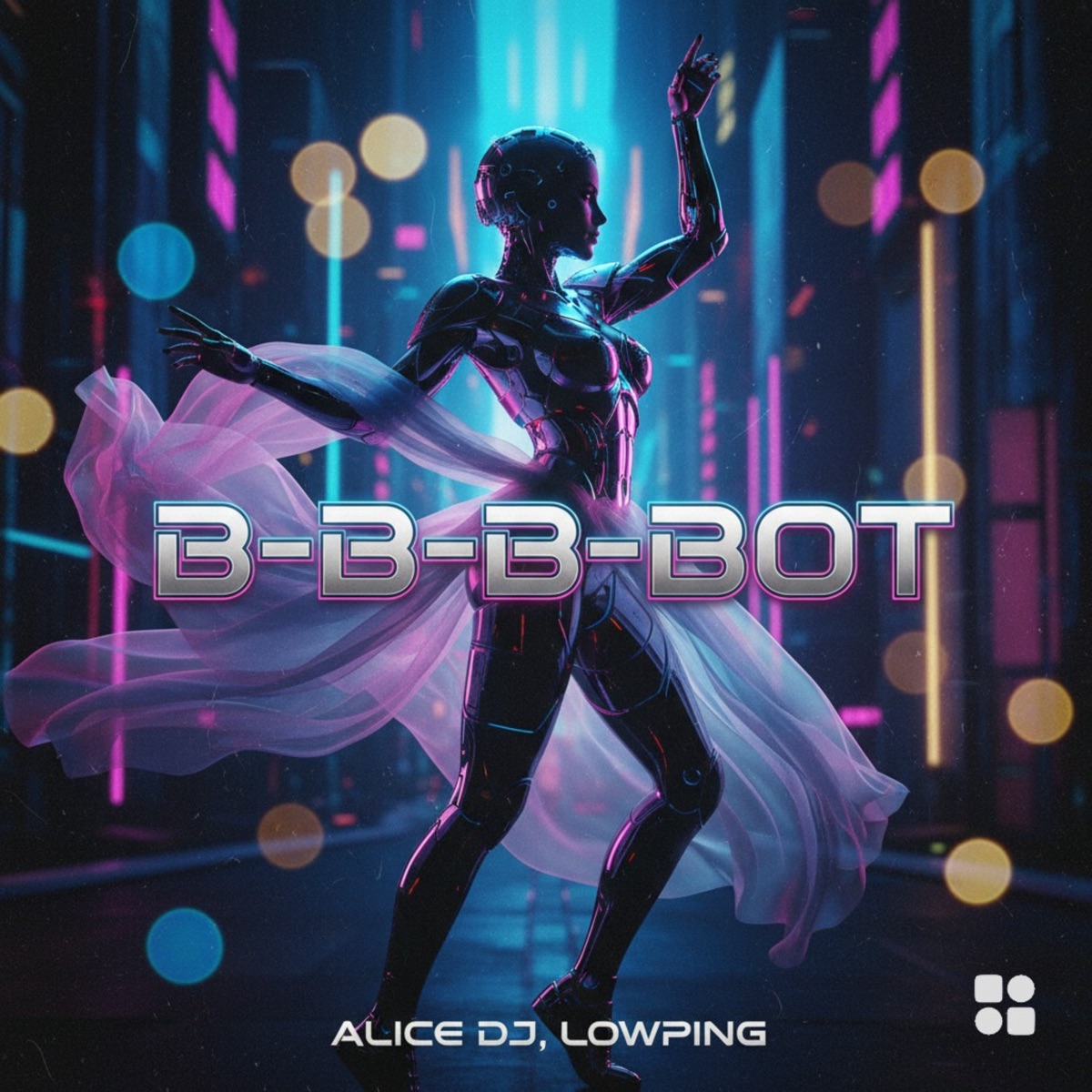B - B - B - Bot - Single by Alice DJ & Lowping album cover