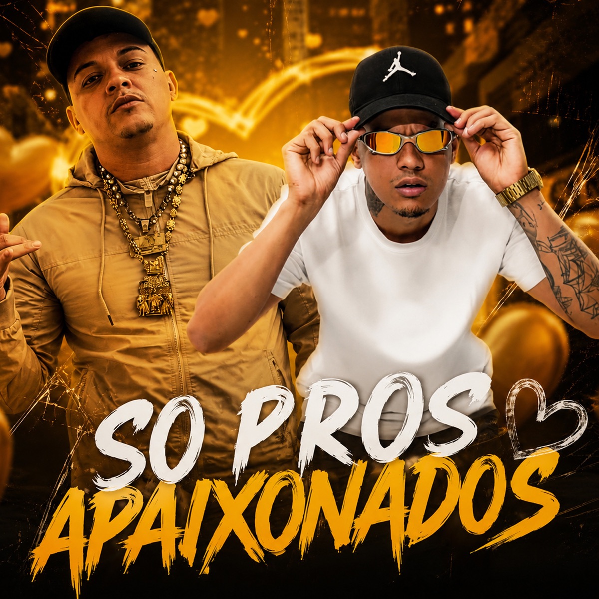 SÓ PROS APAIXONADOS - Single by MC Filhão & DJ Cassula album cover