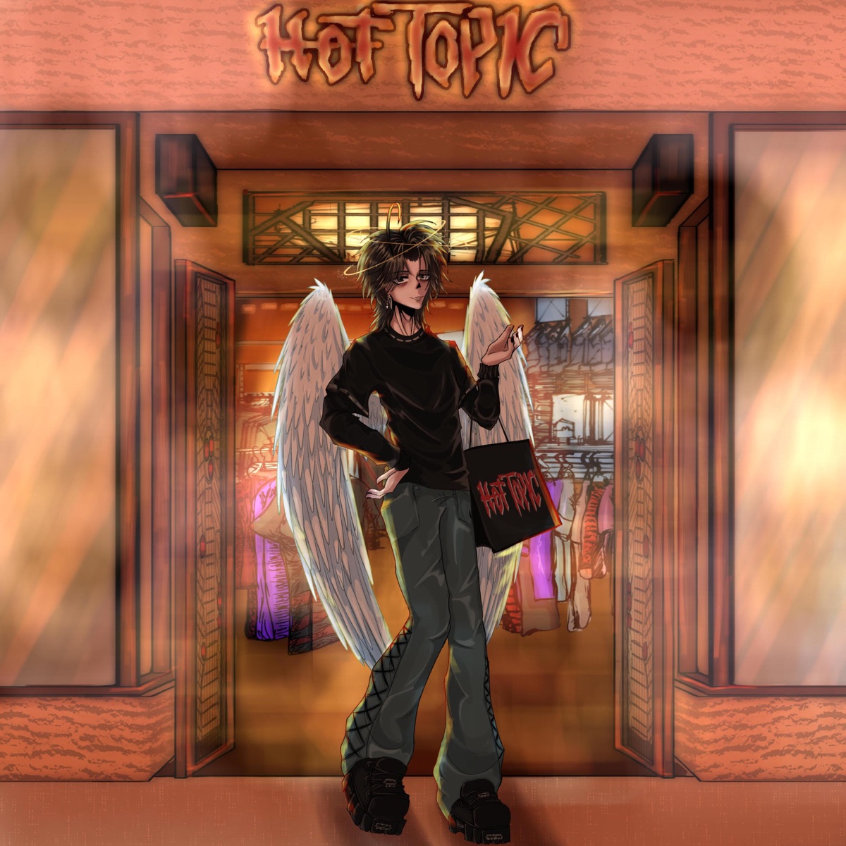 HOT TOPIC - Single by Anti-Light & Pröz album cover