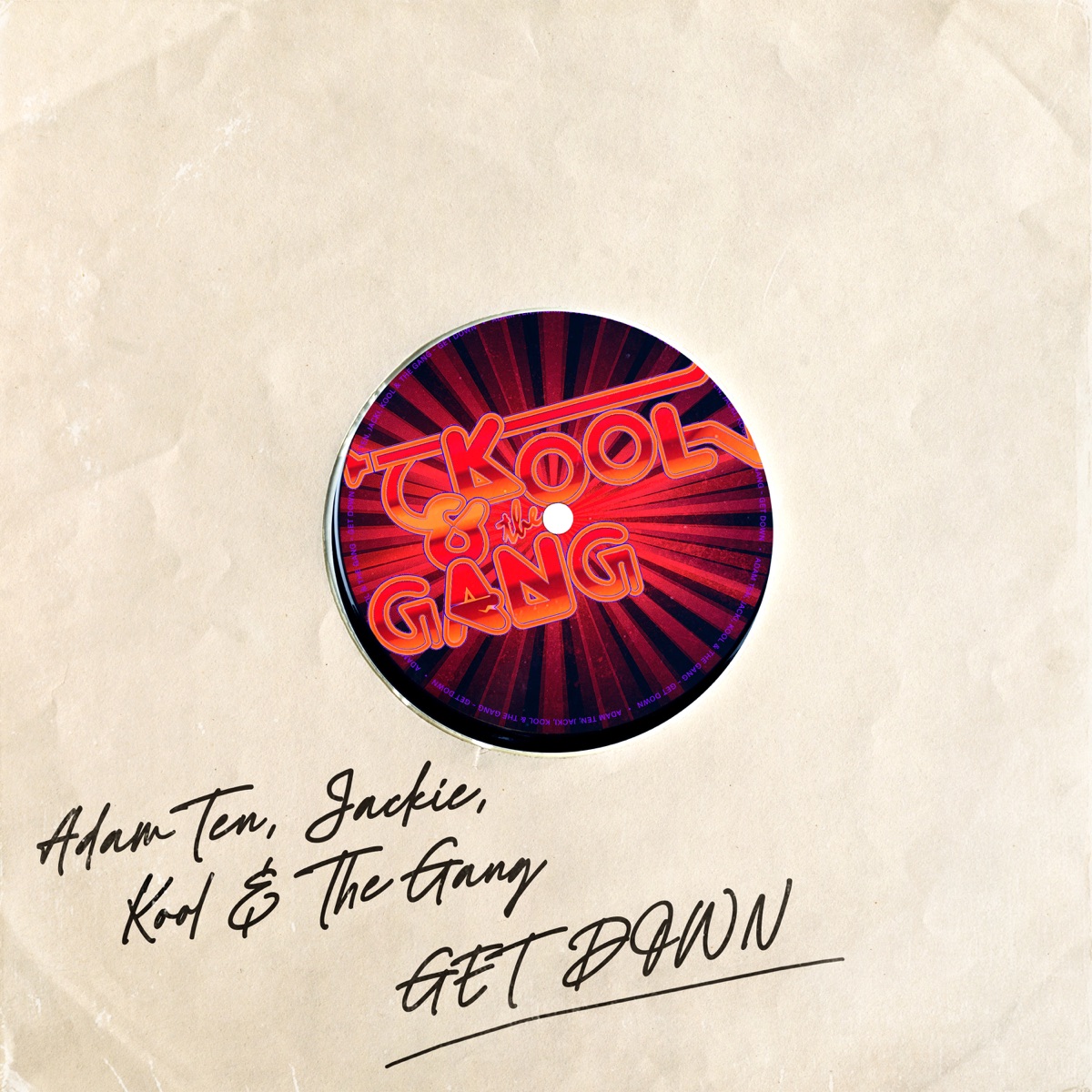 GET DOWN - Single by Adam Ten, Jackie (IT), Kool & The Gang & Mary N album cover