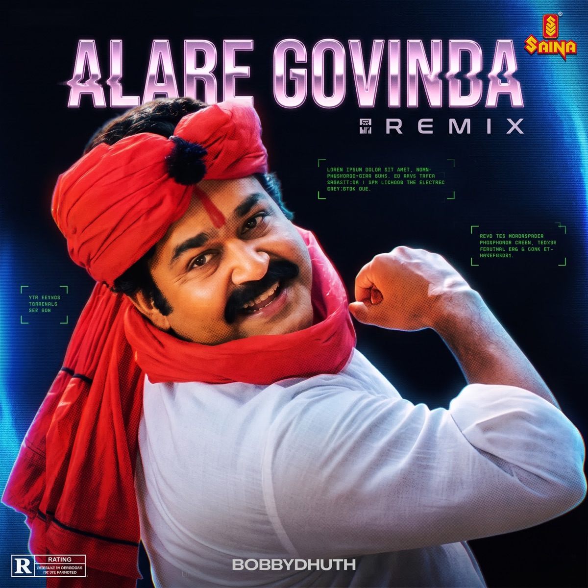 Alare Govinda - Remix - Single by Bobbydhuth, Deepan Chatterji, M.G. Sreekumar, Nikhil, Sangeetha Sajith, Gireesh Puthenchery & SMXI album cover