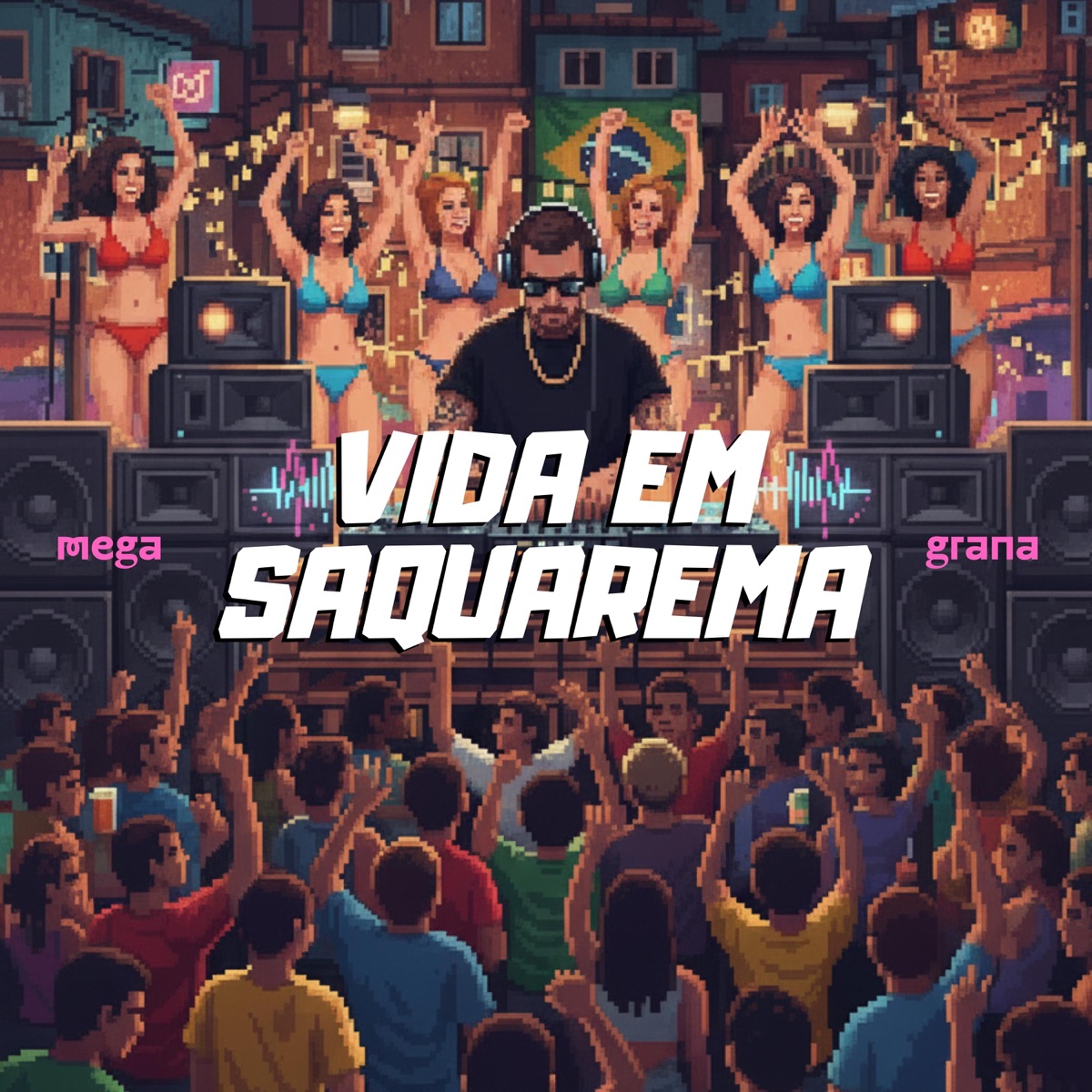 VIDA EM SAQUAREMA - Single by GRANA album cover