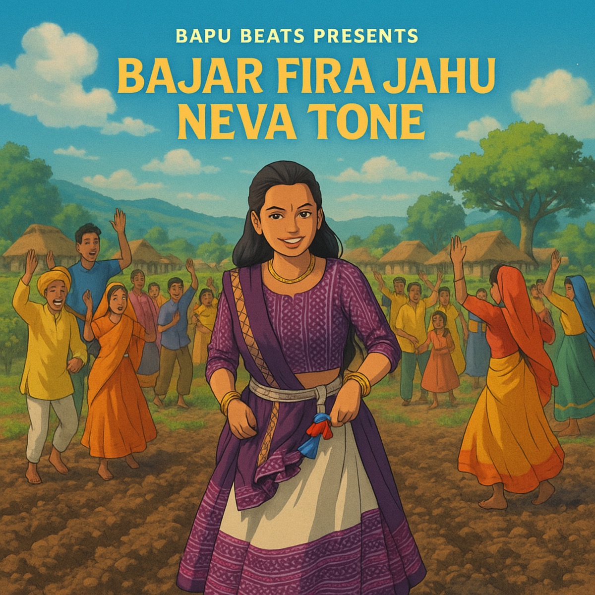BAJAR FIRA JAHU NEVA TONE - Single by Bapu Beats album cover
