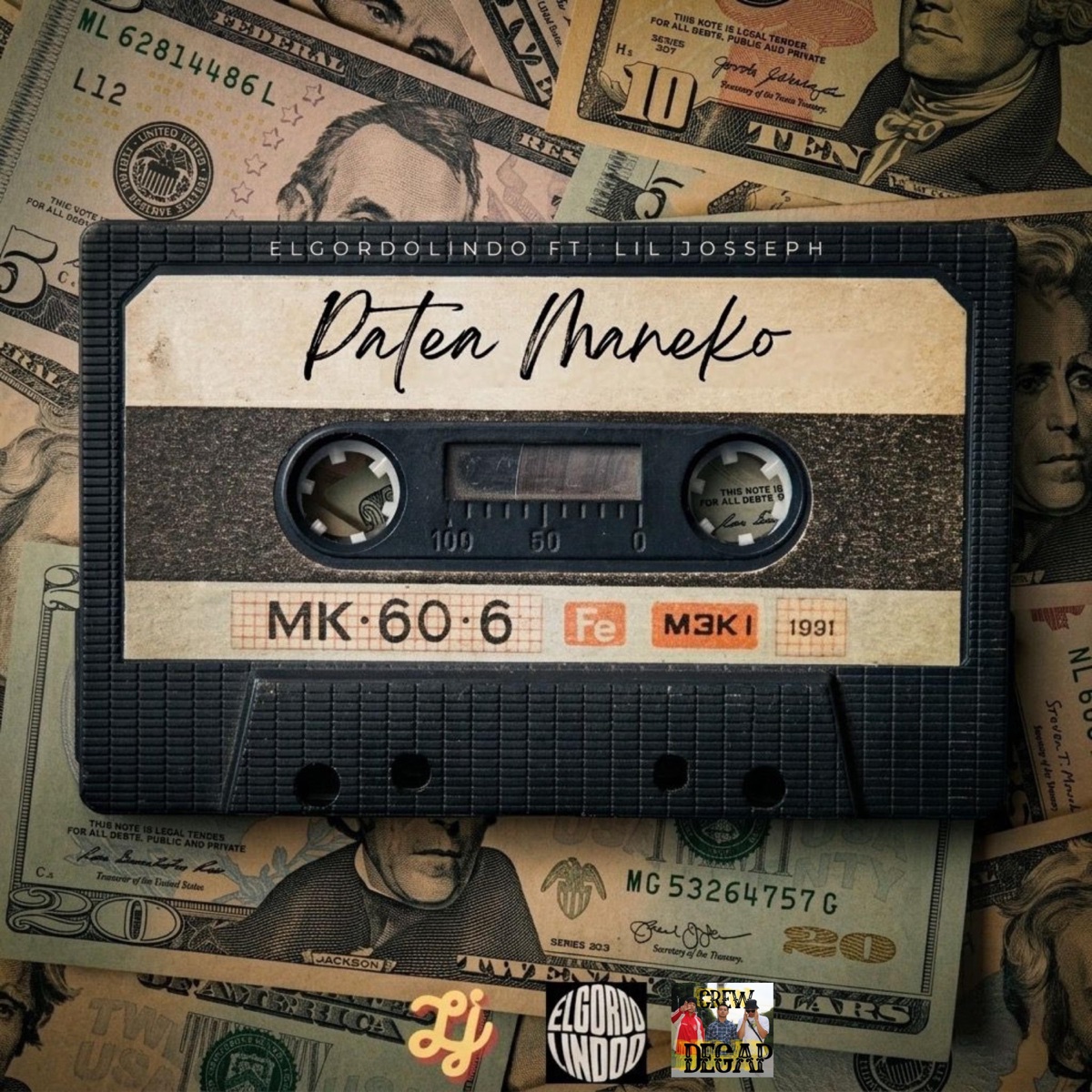 PATEA MANEKO (feat. ELG0RD0LIND0MDF & Lil Josseph) - Single by CREWDEGAP album cover