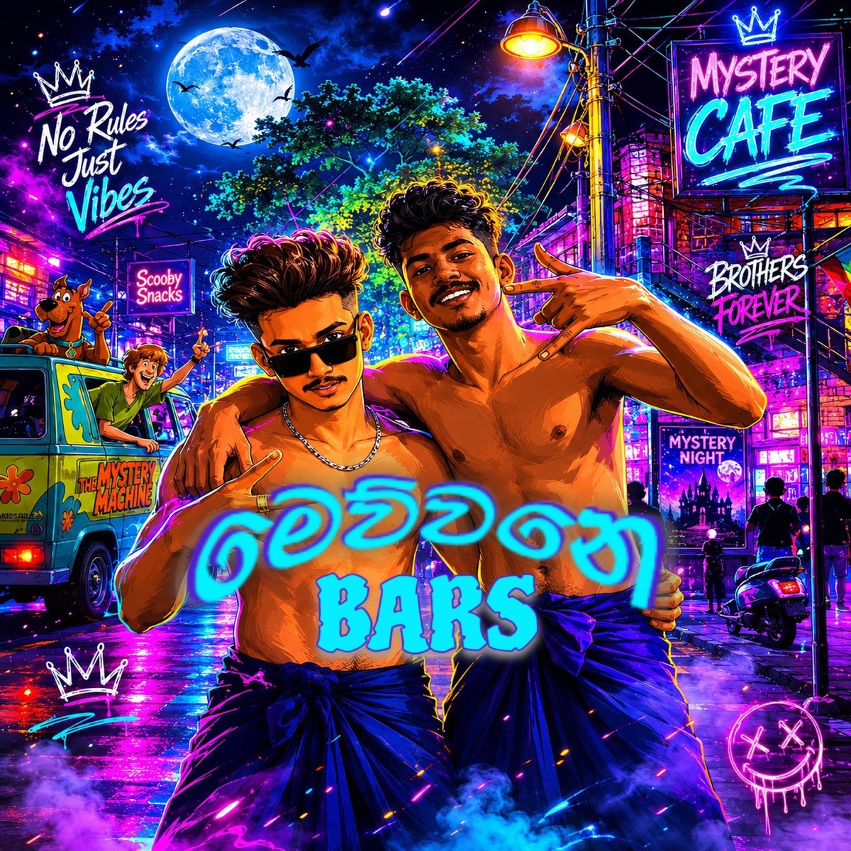 Mewwane bars (feat. BLAZE) - Single by Vikum Jay album cover