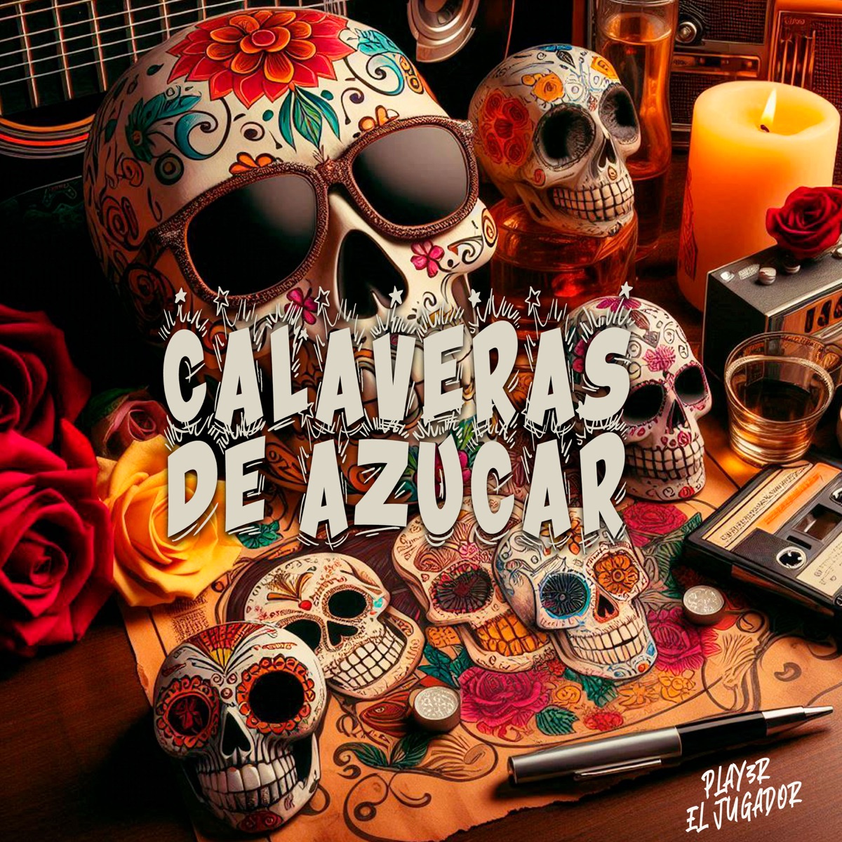 Calaveras De Azucar - Single by Play3r el Jugador album cover