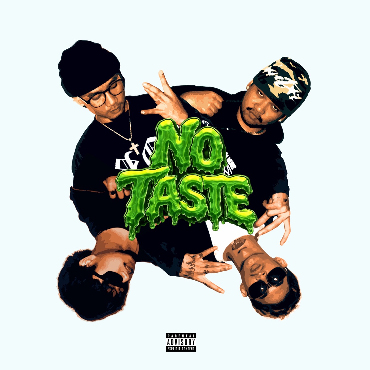 No Taste (feat. BABY G, KALEE MF & Zion) - Single by YKP album cover