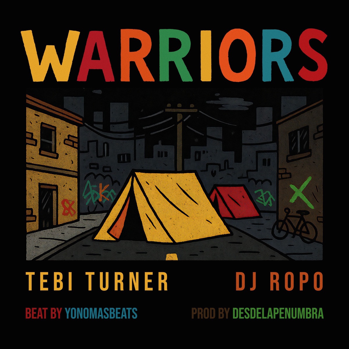 Warriors - Single by TEBI TURNER & Dj Ropo album cover