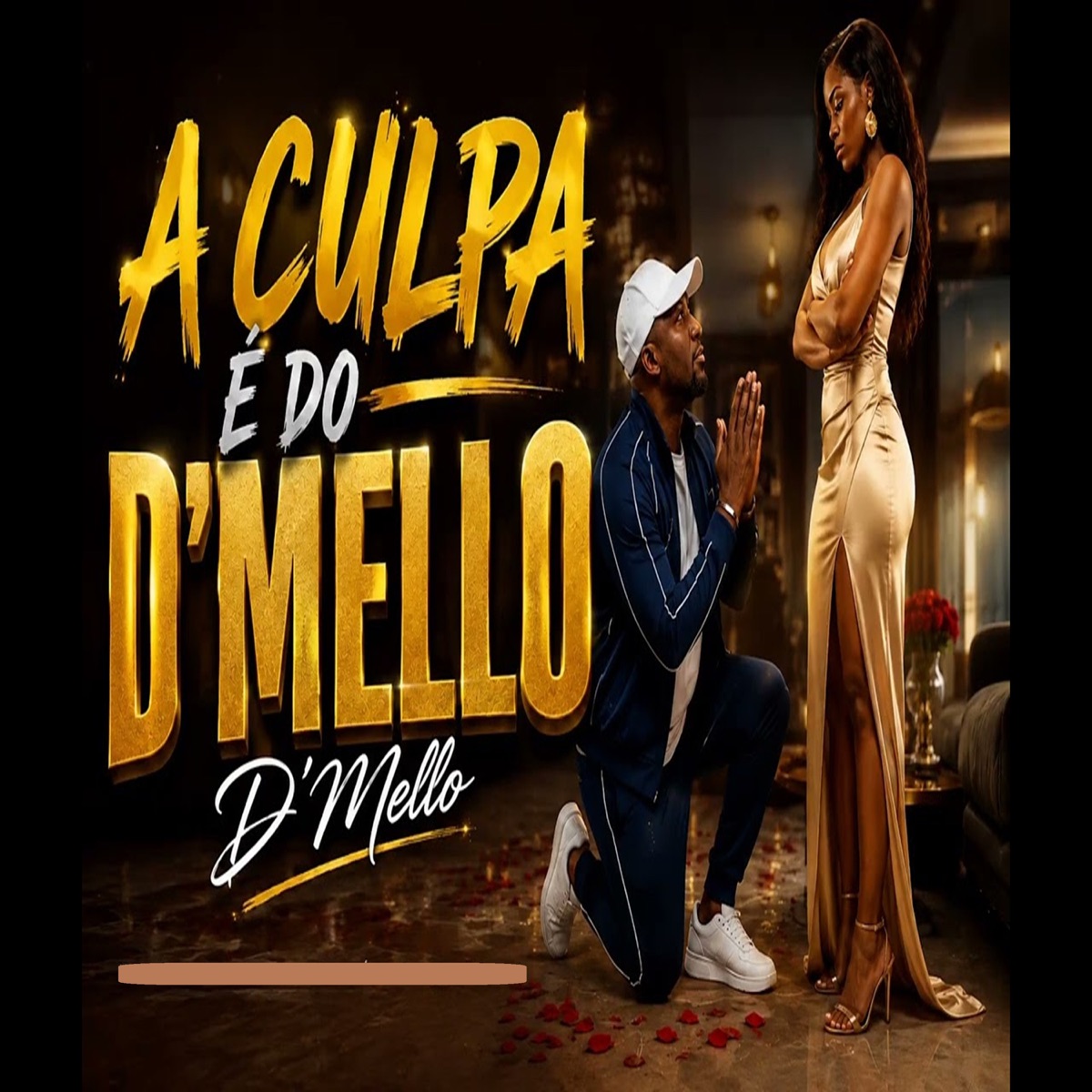 A culpa é do D Mello - Single by D Mello & Lirio News o bloguer da banda album cover